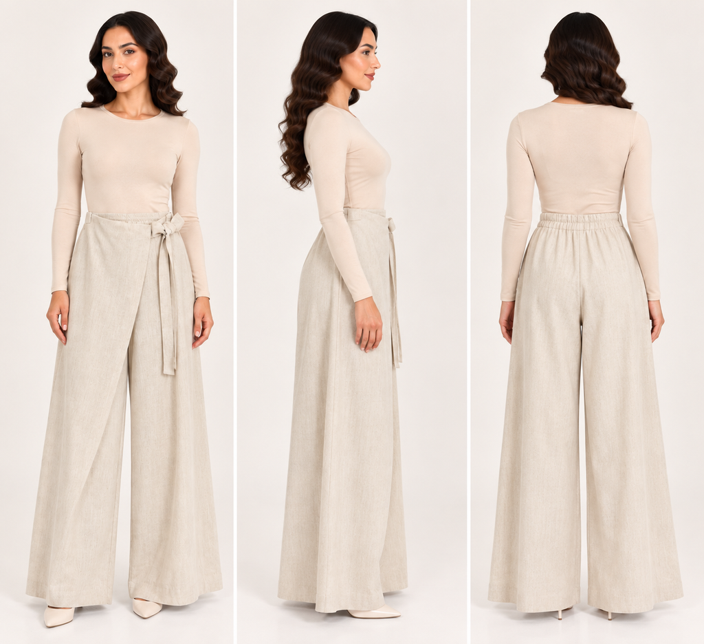Flowy Wrap Pants